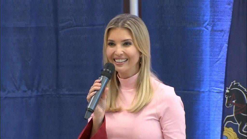 Ivanka Trump pushes GOP tax plan, credits in Pennsylvania