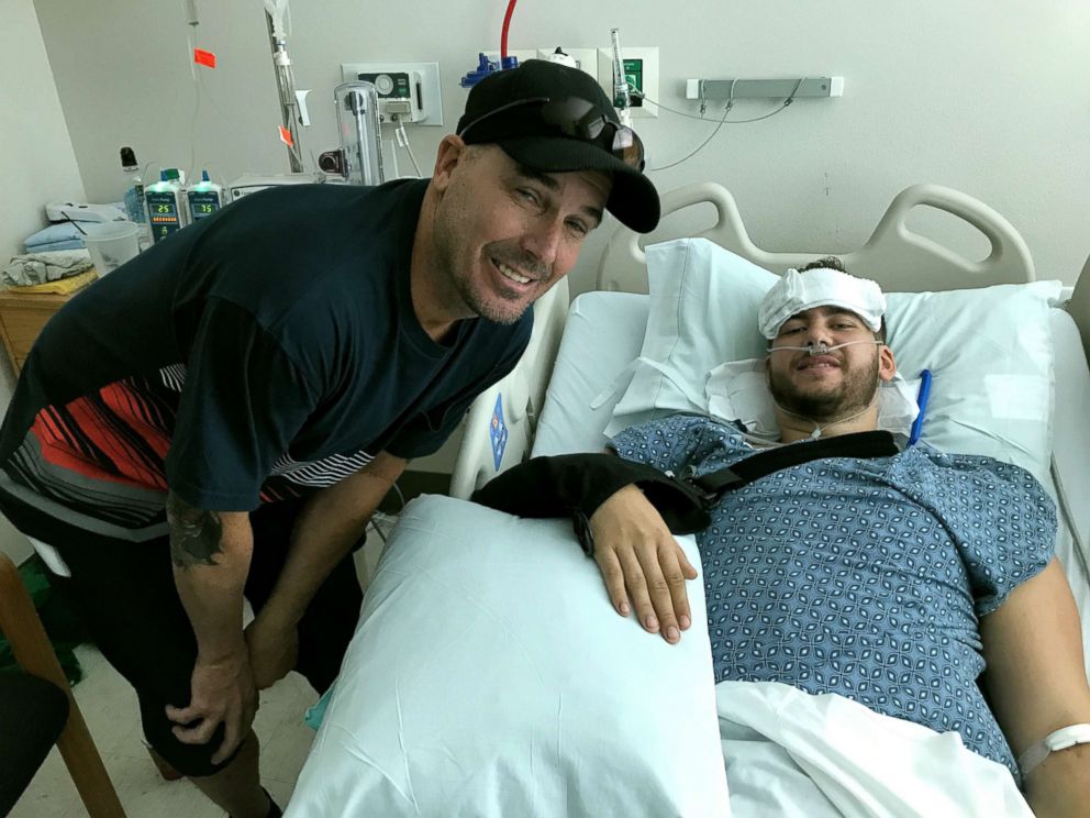 Las Vegas shooting victim reunites with 'angel' who brought him to hospital