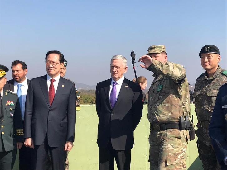 Mattis, in Seoul, says U.S. can’t accept nuclear North Korea