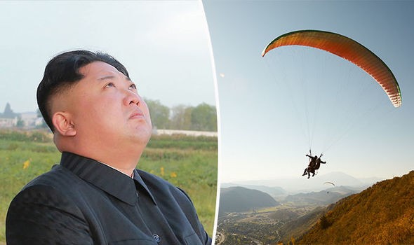 World War 3: North Korea stages paraglider drill to carry out SURPRISE ATTACK on US troops