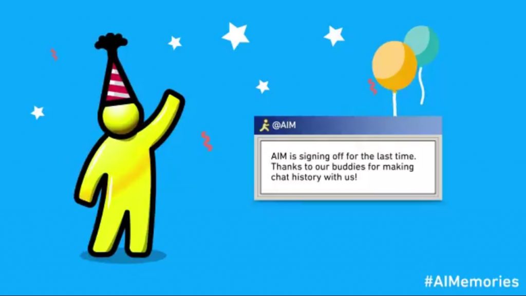 RIP AIM: AOL Instant Messenger dies in December