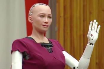 Sophia the lifelike robot is now a citizen – does she still want to kill us all?