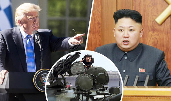 Trump military totally prepared for North Korea combat as UK back US strike