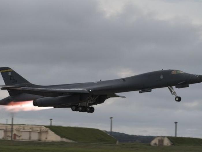 U.S. military flies bombers over Korean Peninsula