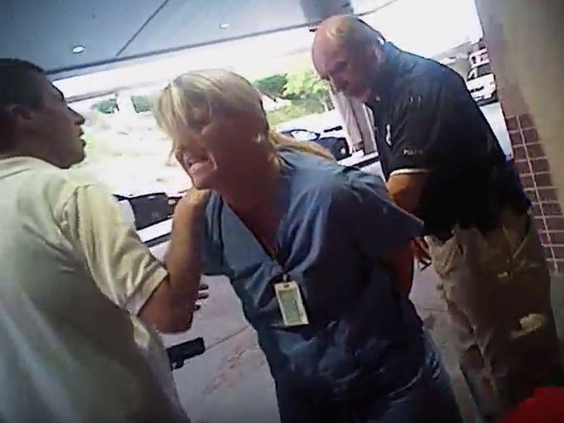 Utah Officer Fired For Arrest of Nurse, Recorded On Video