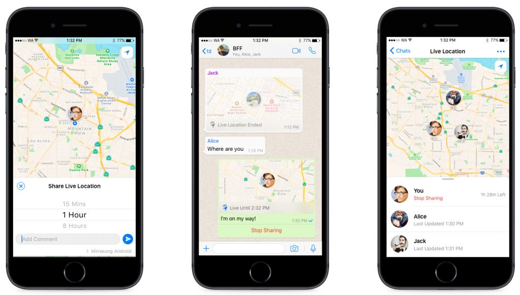 WhatsApp will soon let friends see your location in real time