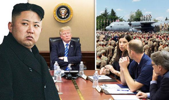 Donald Trump ‘prepared by generals to STRIKE North Korea’ in World War 3 action plan