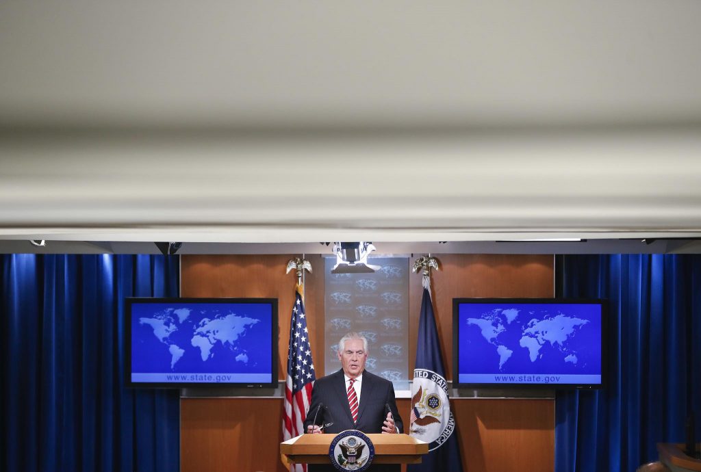 Tillerson's News Conference Only Highlights Strains With Trump