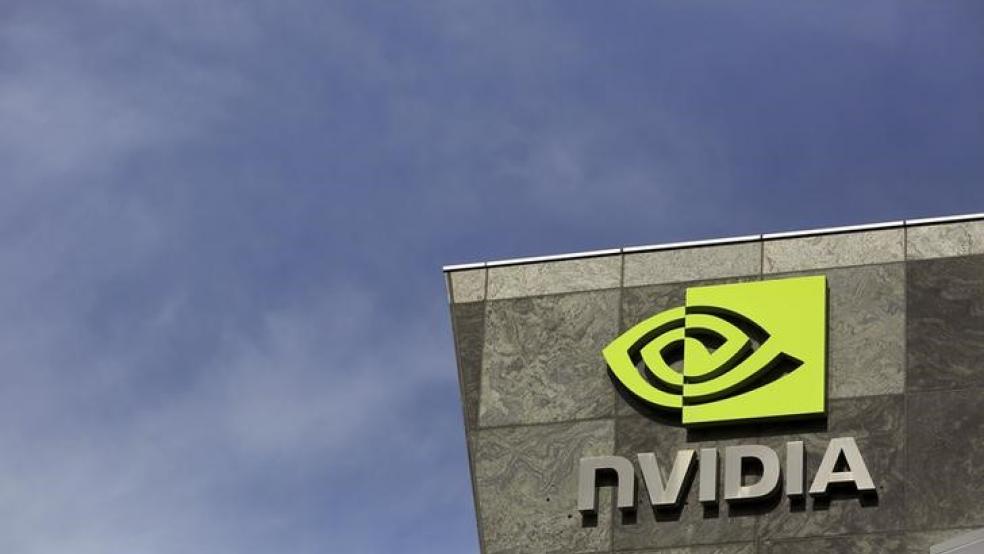 Chip stocks tumble as top performer Nvidia