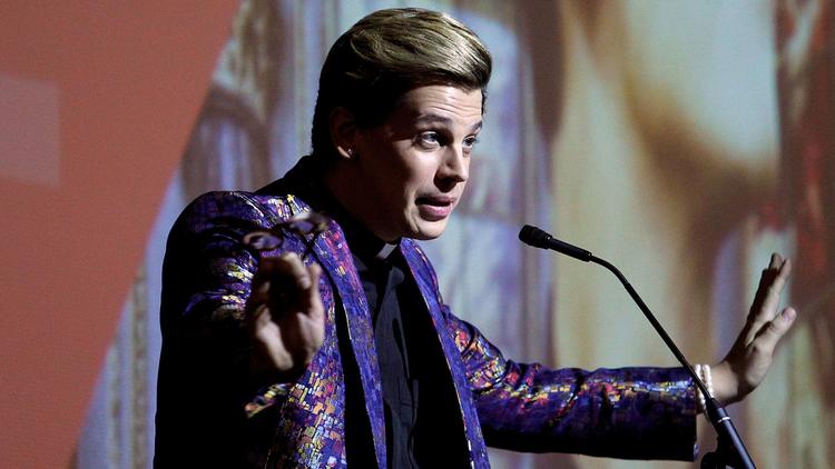 Eight arrested in protests as Milo Yiannopoulos speaks at Cal State Fullerton