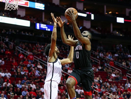 Harden helps Rockets beat Nets 117-103