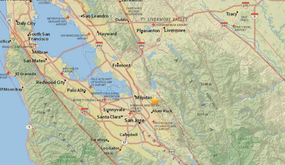 Magnitude 4.7 earthquake rattles Northern California