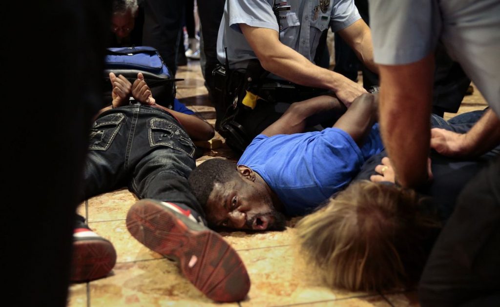 Several arrested in Black Friday mall protest in Missouri