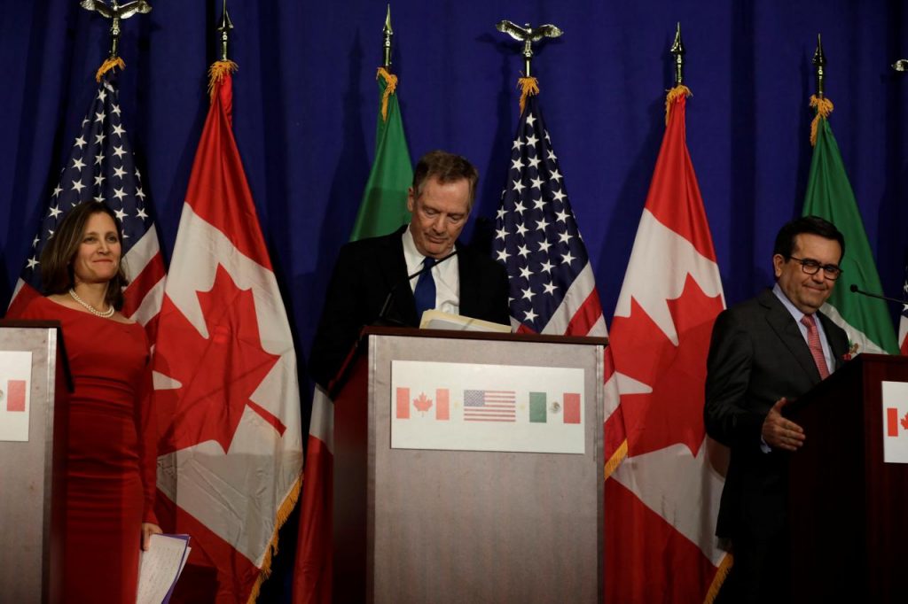 Some NAFTA talks to get early Nov. 15 start in Mexico