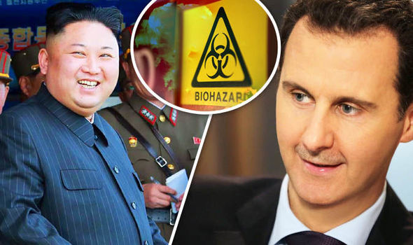 Kim Jong-un working with Syria on chemical weapons and missile technologies