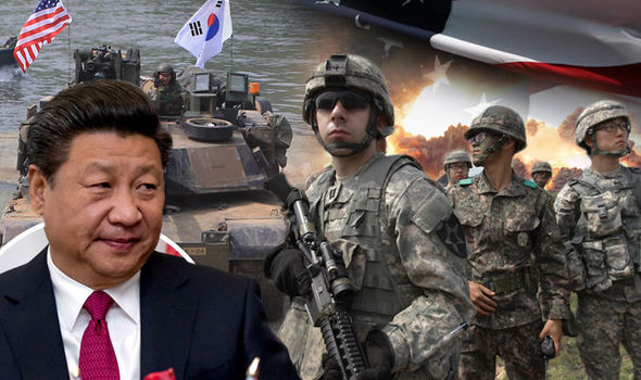 China orders the US to STOP carrying out military exercises off North Korea