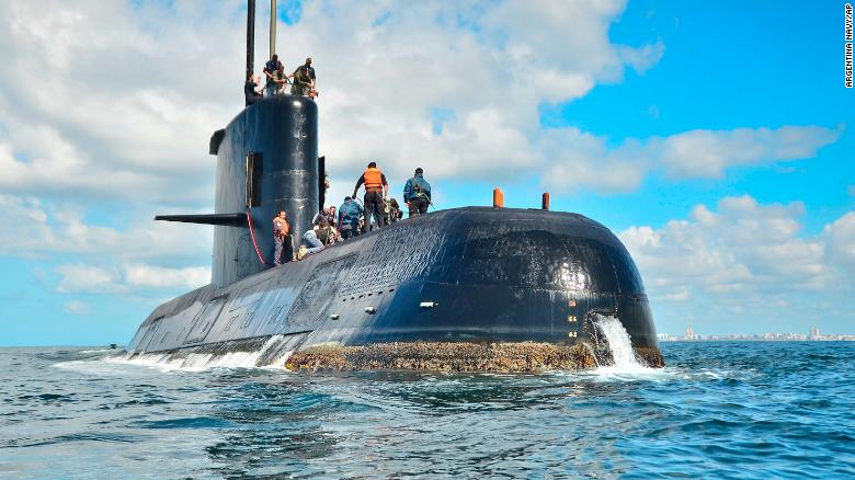 Argentina sub mission no longer a rescue operation