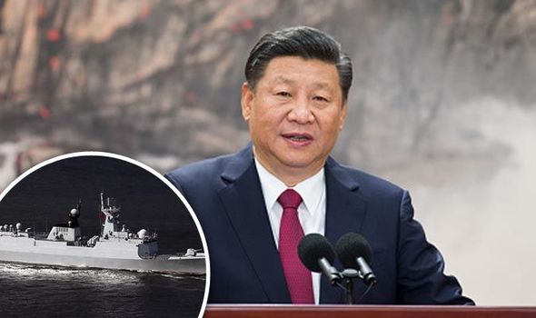 China begins naval drills as North Korea warns of NUCLEAR WAR