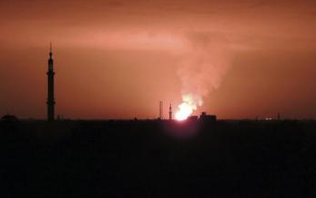 Israel attacks Iranian base near Damascus