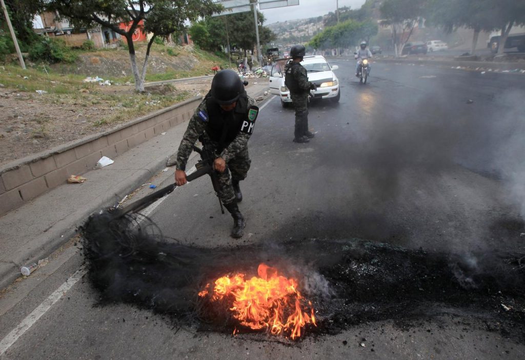 Senior Honduran official rejects new election call amid protests