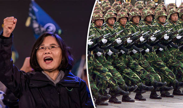 World War 3: Taiwan ready for battle as fears grow of Chinese INVASION