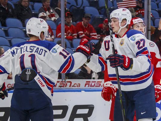 USA crushes Denmark 9-0 at world junior championships