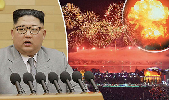 ‘Nuclear button is ALWAYS on my desk’ Kim Jong-un issues WW3 threat to USA for 2018