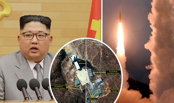 World War 3: Satellite images show North Korea preparing for ANOTHER missile launch