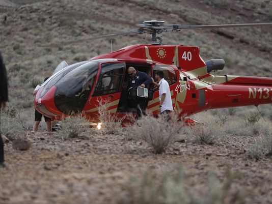 Grand Canyon helicopter crash victims identified, were from the U.K.