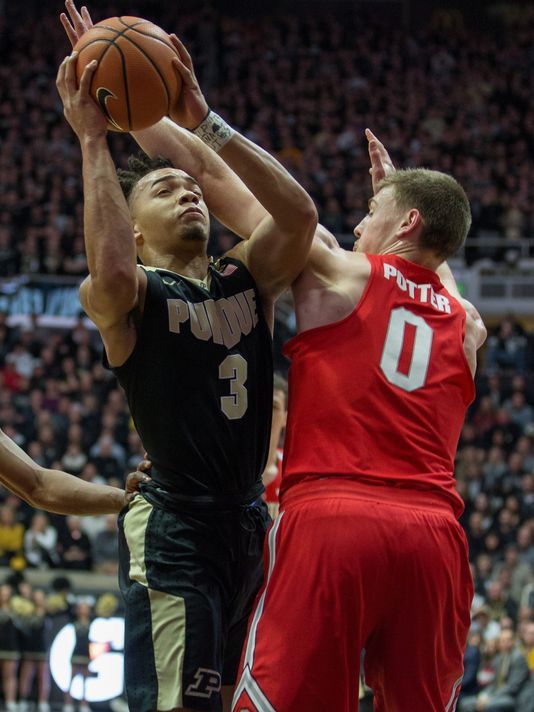 No. 16 Ohio State snaps No. 3 Purdue’s nation-best 19-game win streak