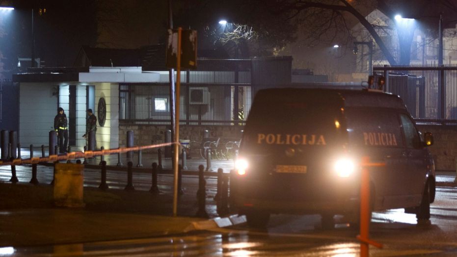 US Embassy in Montenegro attacked with grenade, prompting security scare