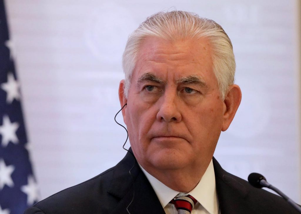 Venezuela military ouster remarks dog Tillerson in Latin America