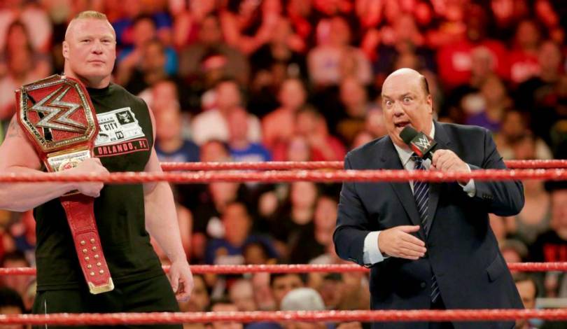 Paul Heyman Mocks WWE After Brock Lesnar Press Release