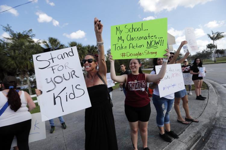 Florida school shooting survivors hit lawmakers who oppose gun control with ultimatum