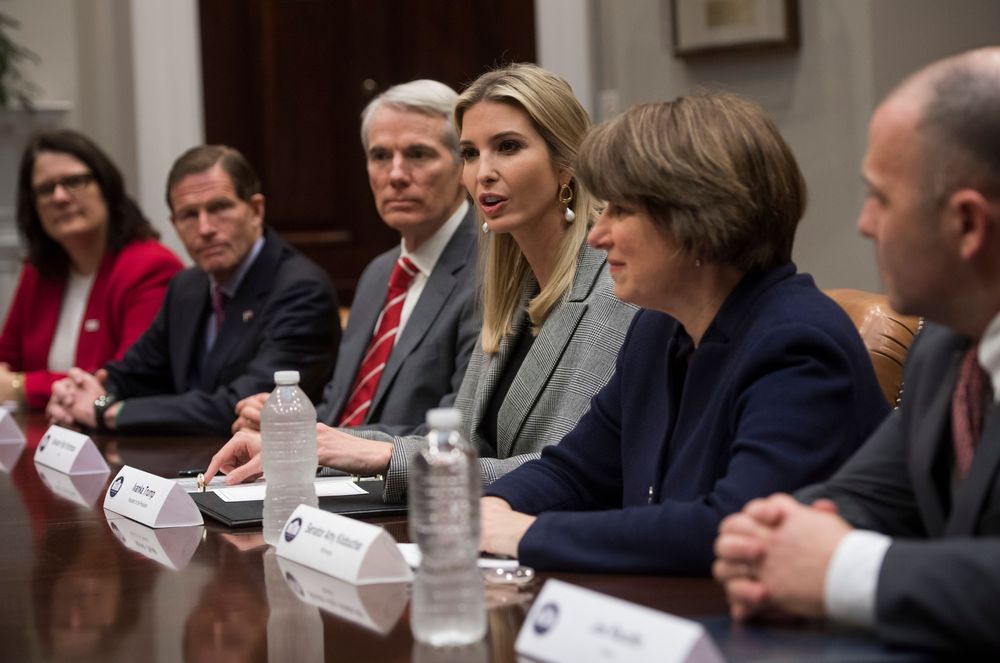 Ivanka Trump Meets Sex Trafficking Bill Advocates Ahead of Vote