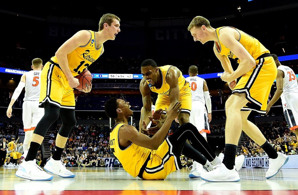 March Madness live: No. 16 UMBC completes biggest upset in NCAA tournament history