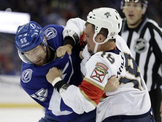 Point scores in OT, Lightning beat Panthers 5-4