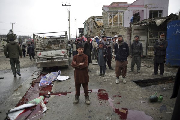 Suicide bomb in Kabul kills young girl, wounds 22