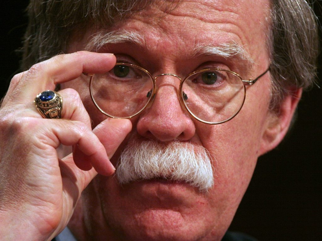 John Bolton, famously abrasive, is an experienced operator in the ‘swamp’