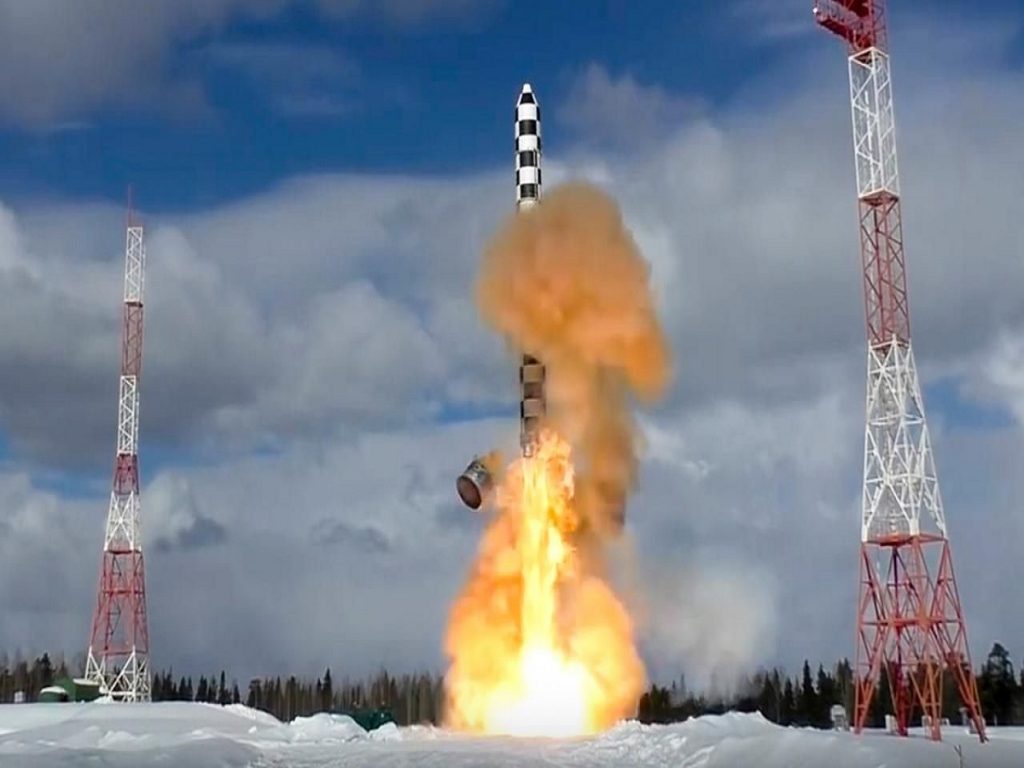 Satan 2' nuclear missile again test launched by Russia as Putin brags of 'invulnerable' arsenal, Latest World and US News, Latest World News Headlines, World News USA, USA Today News, USA Latest News