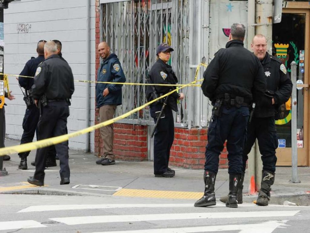 Shootout near Geneva and Mission leaves SF police officer, 5 others wounded