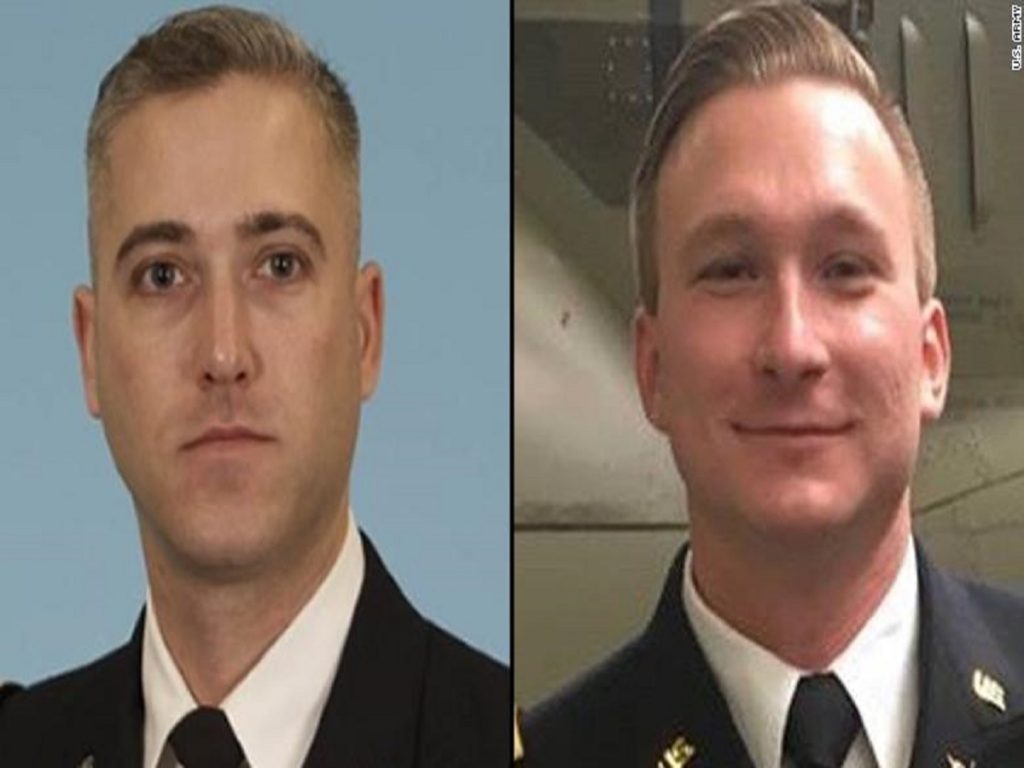 Army identifies two soldiers killed in Kentucky helicopter crash