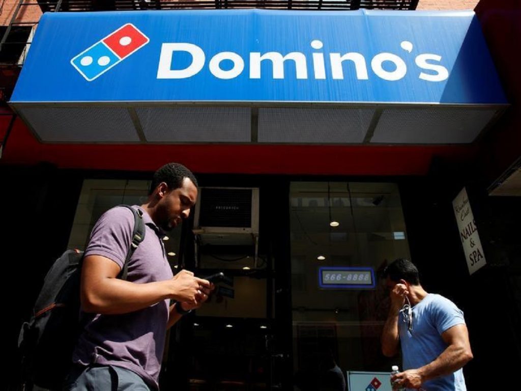 Domino’s unveils pizza delivery ‘hotspots’ as competition rages