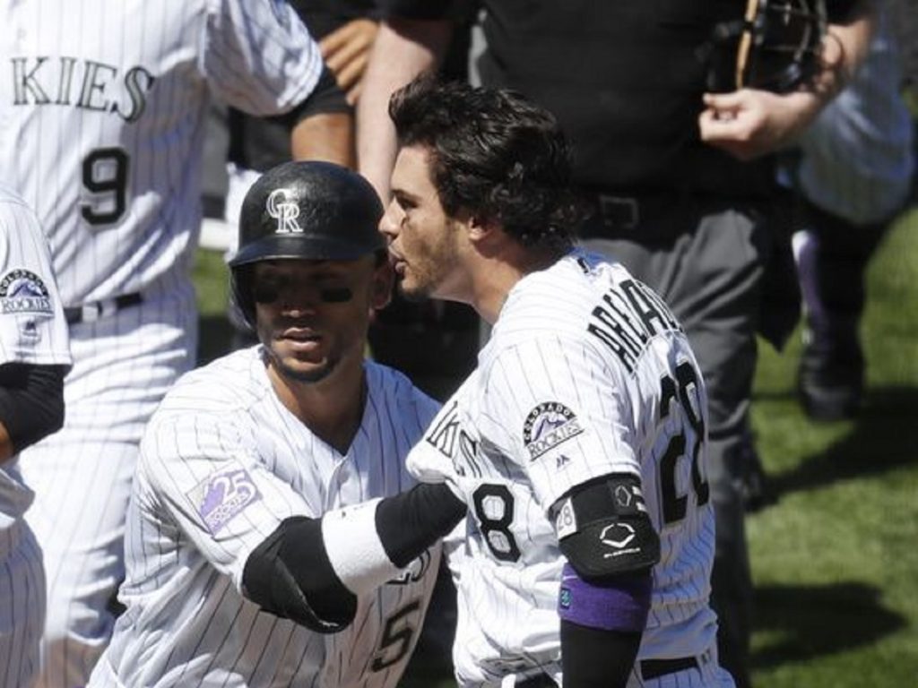 MLB suspends Nolan Arenado, Luis Perdomo, two others after Rockies-Padres brawl