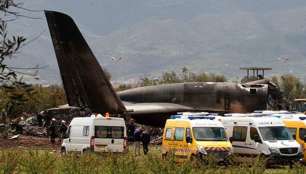 More than 250 killed in Algerian military plane crash