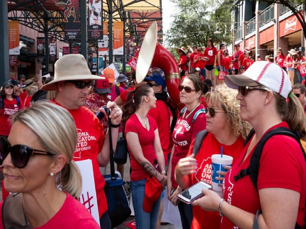 Teachers in Arizona and Colorado Walk Out Over Education Funding