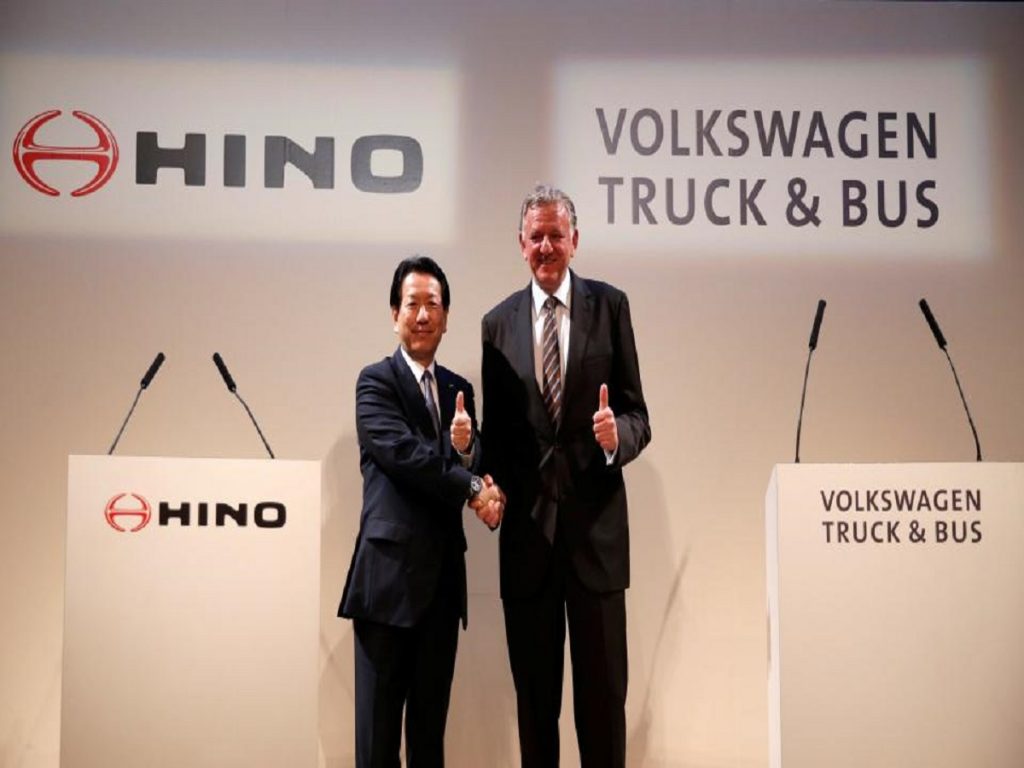 Toyota’s Hino, VW’s truck unit tie up to reduce R&D costs