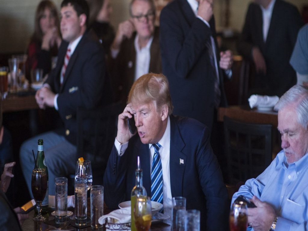 Trump ramps up personal cell phone use