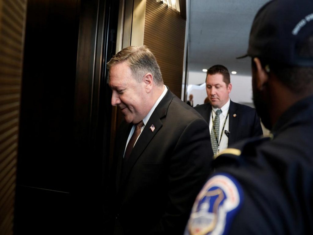 White House presses vulnerable Democrats to back State Dept nominee Pompeo