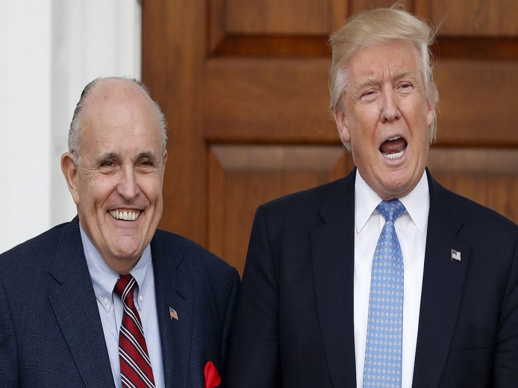 Giuliani tries to clarify comments on Trump’s reimbursement of payment to porn star Stormy Daniels